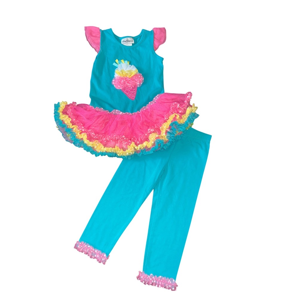 Size 5 Rare Editions ice cream tutu set